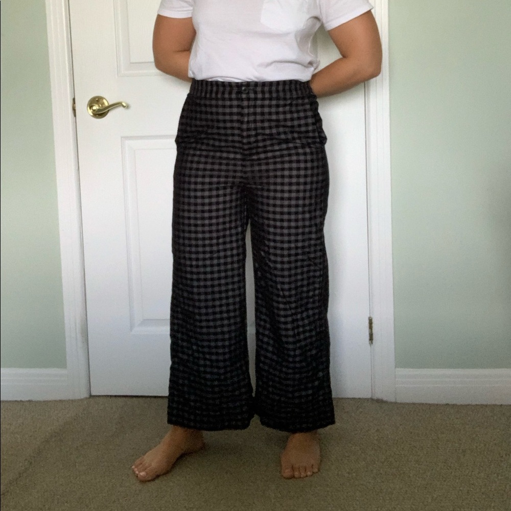 Madewell Houston Button Front Ankle Pants